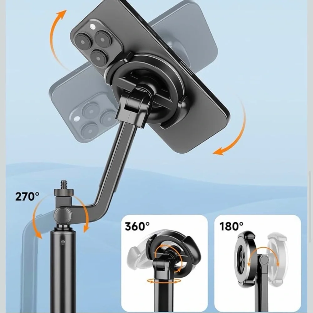 VICTIV | Brand NIB - Magnetic Selfie Stick Phone Tripod - Rechargeable w/ Remote